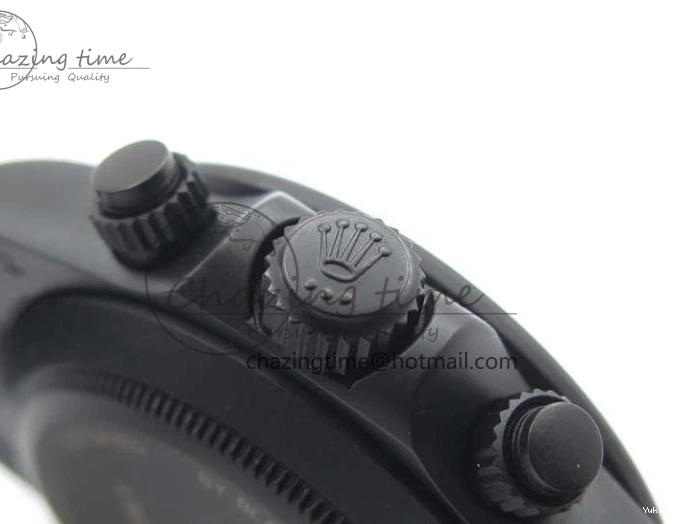 Crystal Bracelet on A7750 Black Edition Rainbow PVD Blaken Best Bezel Dial VR PVD Daytona V2 1226